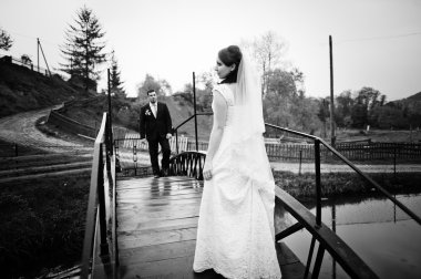 evlilik çift küçük köprüsünde