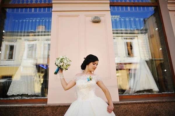 Nevěsta a nevěsty maneken — Stock fotografie