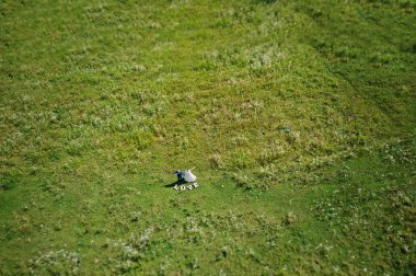 evlilik çift aşk kelimelerle görüntülemek gökten