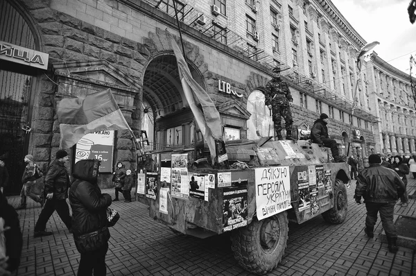 คีฟ ยูเครน - กุมภาพันธ์ 2014: Euromaidan การปฏิวัติเสรีภาพ — ภาพถ่ายสต็อก