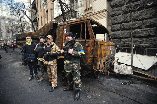 คีฟ ยูเครน - กุมภาพันธ์ 2014: Euromaidan การปฏิวัติเสรีภาพ — ภาพถ่ายสต็อก
