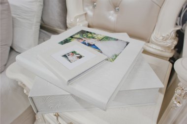 Twist beyaz düğün fotoğraf albümü 