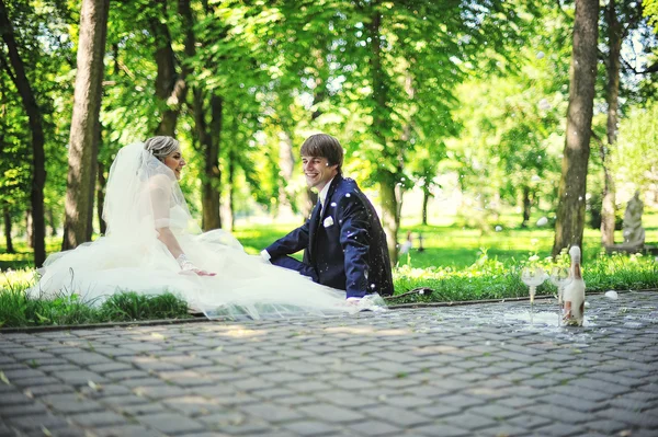 Smekmånaden i kärlek — Stockfoto