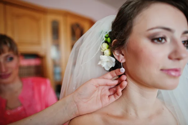 Bruiden oorbellen — Stockfoto
