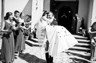 Damat Düğün töreni boyuyla bekle