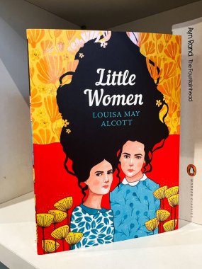 Londra, İngiltere - 12 Aralık 2025: Louisa May Alcott 'un 