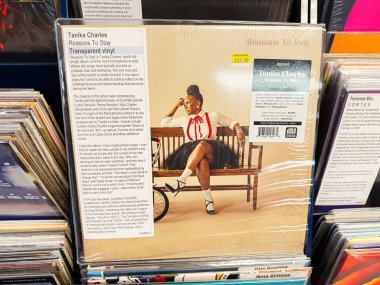 Manchester, İngiltere - 21 Ocak 2026: Tanika Charles Reasons için Albüm kapağı.