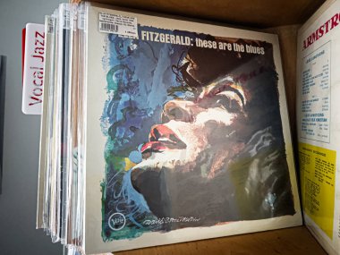 Lviv, Ukrayna - 07 Şubat 2026: Ella Fitzgerald 'ın 