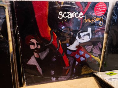 Lviv, Ukrayna - 07 Şubat 2026: Soyut kapak, 1995 yılındaki 