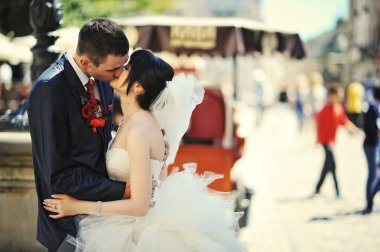 Sokaklarda düğün birkaç eski şehir