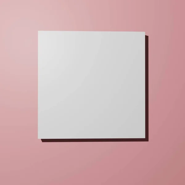 Duvarda asılı minimalist 3d kare tuval