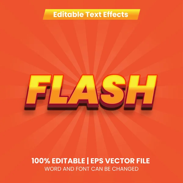 flaş düzenlenebilir metin efekti
