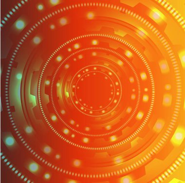 Soyut teknoloji geçmişi. Mavi modern fon. Web pankartı tasarımı.