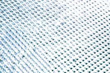 soyut açık mavi kıvrımlı cam arka plan, renkli, yumuşak odaklı