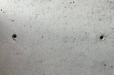 Grunge arkaplanı: çatlak ve göçüklü sert beton duvar, biçimsel çalışma izleri