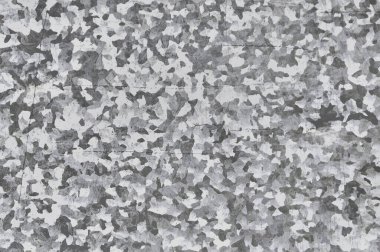 Metal grunge arka plan: çizik ve lekeli rulo metal levha, kir. Tonlama, kapat