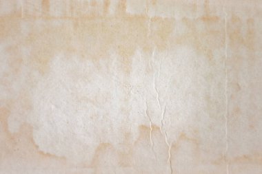 Sararmış eski kağıt kapağı, yumuşak odak