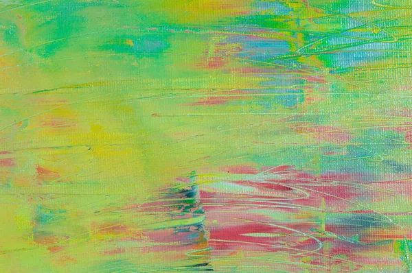 Soyut yaratıcı arkaplan: keten tuvalinde tonal astar boya ile kaotik yağ lekeleri