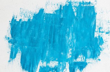 yaratıcı arka plan, renkli astar boya lekesi keten bir tuvalin yüzeyine sürtünmüş, geçici nesne, yakın, tonlama 