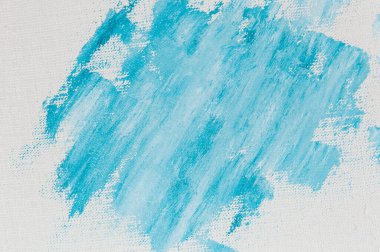 yaratıcı arka plan, renkli astar boya lekesi keten bir tuvalin yüzeyine sürtünmüş, geçici nesne, yakın, tonlama 