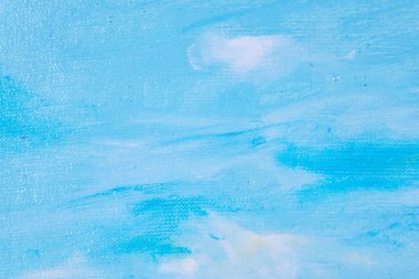 yaratıcı arkaplan, keten tuval yüzeyinde göksel renk astarı, geçici nesne, kapat, tonu 