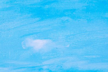 yaratıcı arkaplan, keten tuval yüzeyinde göksel renk astarı, geçici nesne, kapat, tonu 