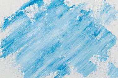 yaratıcı arka plan, renkli astar boya lekesi keten bir tuvalin yüzeyine sürtünmüş, geçici nesne, yakın, tonlama 