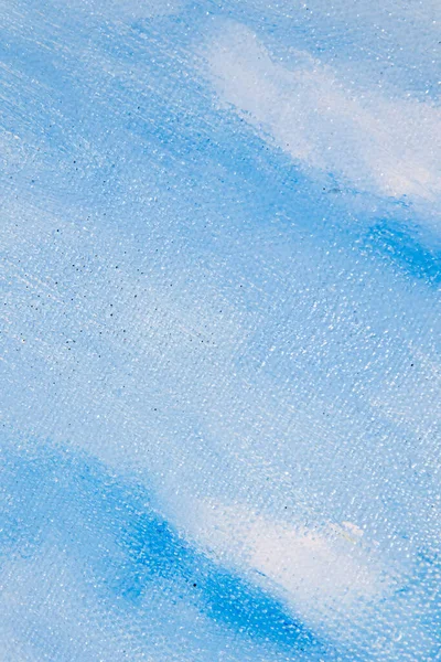 yaratıcı arkaplan, keten tuval yüzeyinde göksel renk astarı, geçici nesne, kapat, tonu 