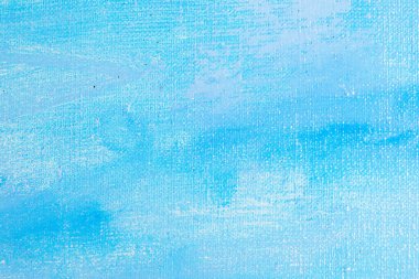 yaratıcı arkaplan, keten tuval yüzeyinde göksel renk astarı, geçici nesne, kapat, tonu 