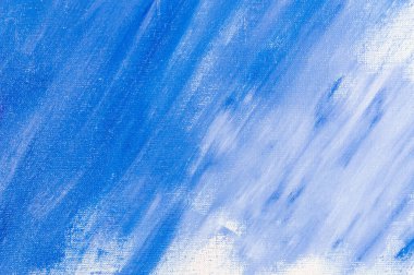 yaratıcı arka plan, renkli astar boya lekesi keten bir tuvalin yüzeyine sürtünmüş, geçici nesne, yakın, tonlama 