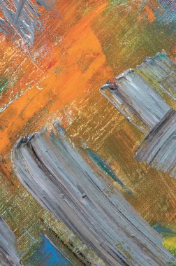 soyut gökkuşağı çok renkli arkaplan tuvaldeki boyaların silinmesiyle oluşmuş, kısa odaklı. Sanat eseri değil, geçici etki.. 