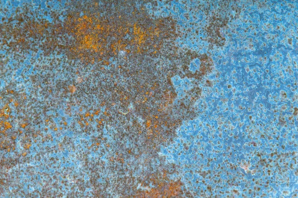 Fond Grunge Rouille Sur Vieille Surface Métallique Peinte Corrosion Acier — Photo