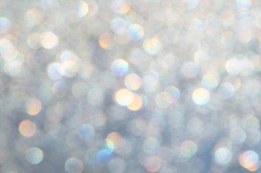 parlak sim arkaplan: donmuş cam üzerindeki birçok renkli ışığın bokeh etkisi, tonlama 