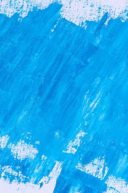 yaratıcı arka plan, renkli astar boya lekesi keten bir tuvalin yüzeyine sürtünmüş, geçici nesne, yakın, tonlama 