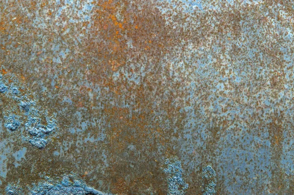 Fond Grunge Rouille Sur Vieille Surface Métallique Peinte Corrosion Acier — Photo