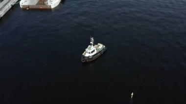 Stockholm takımadasındaki Guldbron 'a yeni bir kanalizasyon nakli. 2020-06-29