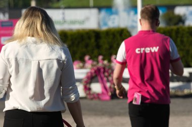 210530 - İsveç 'teki Solvalla pistinde Elitloppet koşu etkinliği.