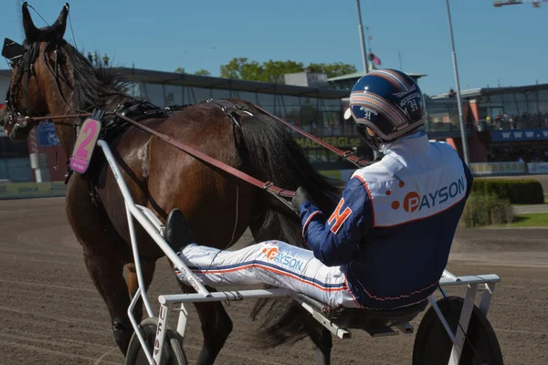 210530 - İsveç 'teki Solvalla pistinde Elitloppet koşu etkinliği.