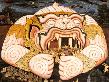 Duvar Tapınağı Emerald Buda Tayland için