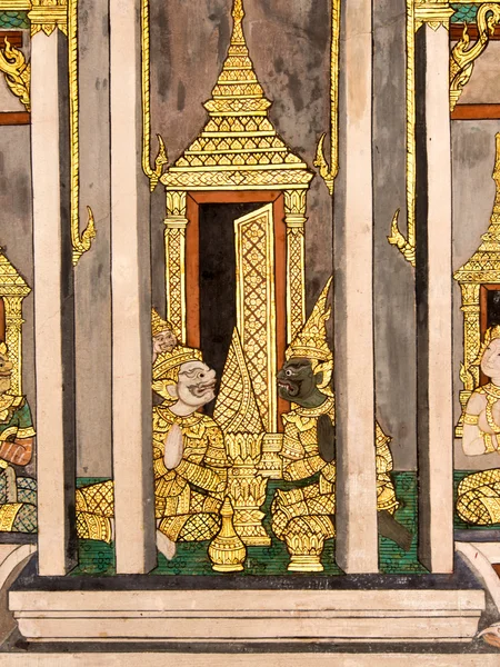 Duvar Tapınağı Emerald Buda Tayland için