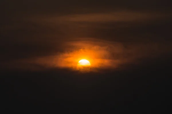 Zachód słońca i nieba — Zdjęcie stockowe