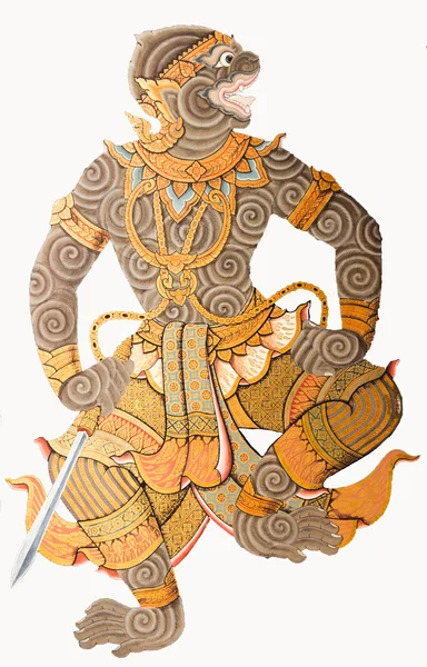 Personagem para Ramayana Fotografias De Stock Royalty-Free