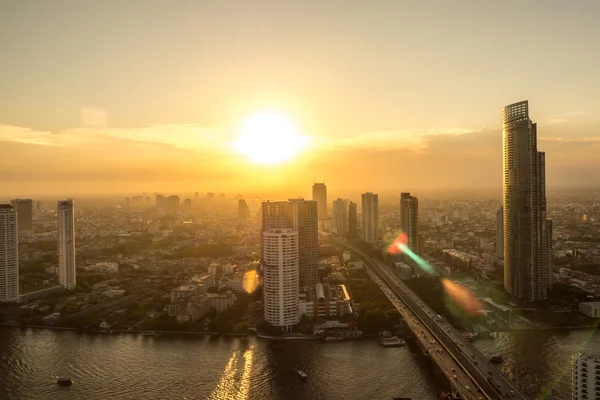 Görünüm Sathon Tower Bangkok, Tayland