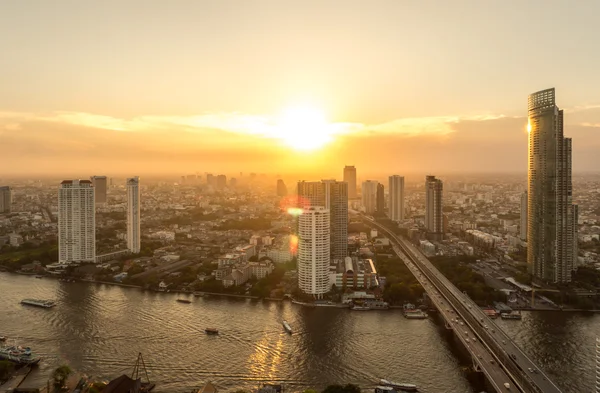 Görünüm Sathon Tower Bangkok, Tayland