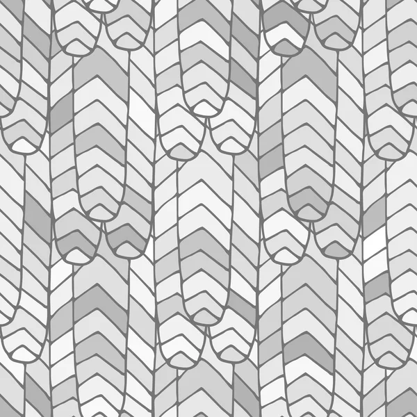 Modèle abstrait sans couture gris — Image vectorielle