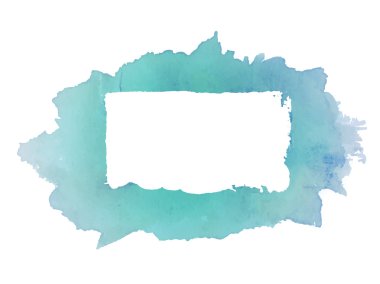 Degrade suluboya resim el boya