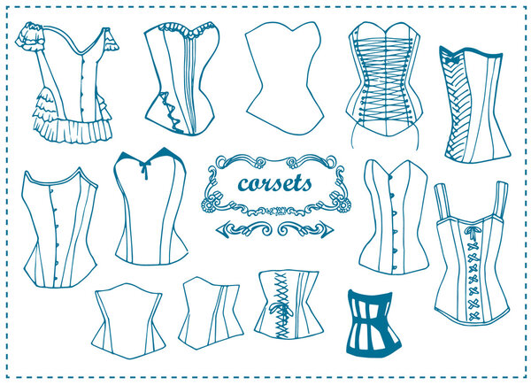 Fashion female corsets