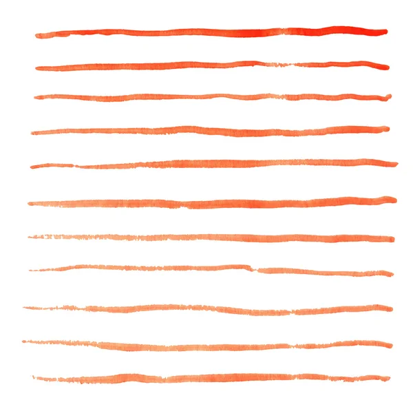 Sulu Boya çizgili elle çizilmiş — Stok Vektör
