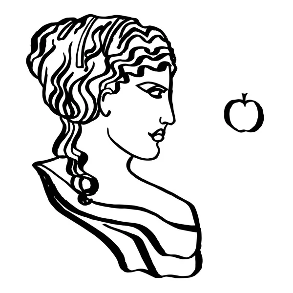 Diosa griega imágenes de stock de arte vectorial | Depositphotos