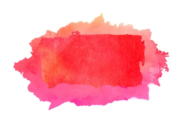 Gradient watercolor  background hand drawn. Square watercolour banner. — Stock Photo, Image